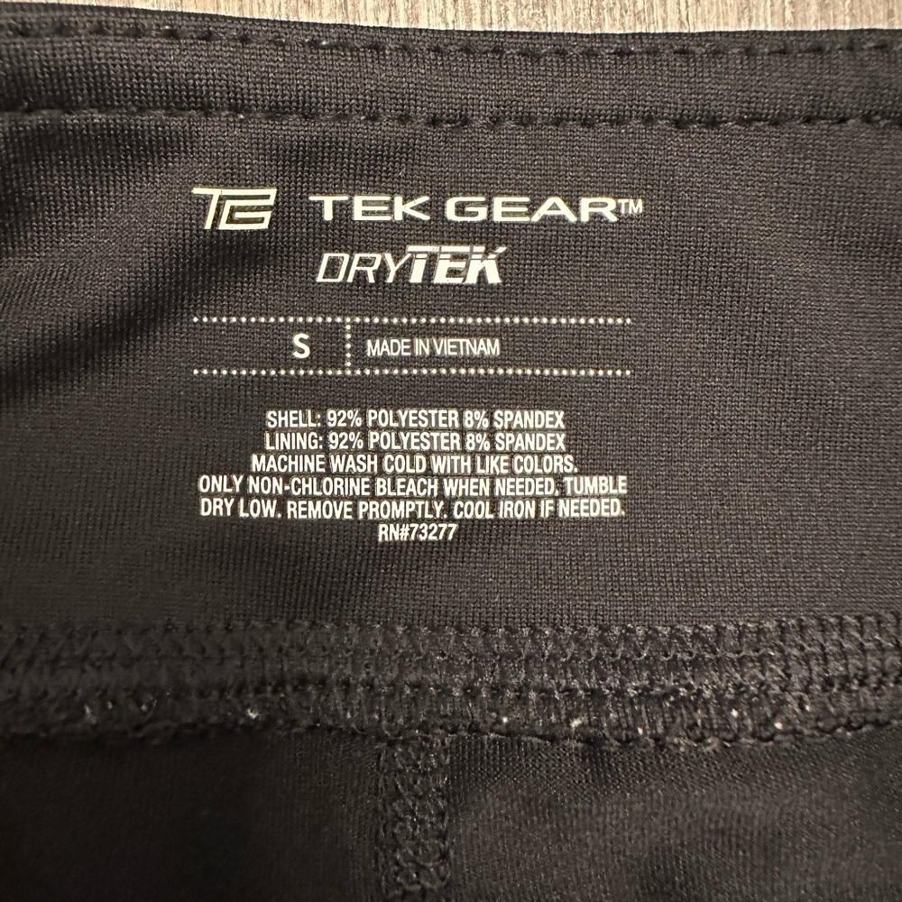 TEK GEAR BLACK ADJUSTABLE SKORT - Size Small SKU:401 - Picture 3 of 5